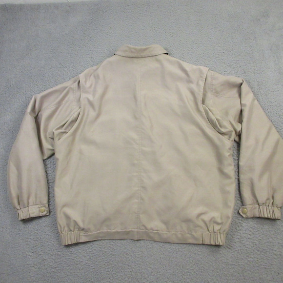 Vintage US Marines Bomber Jacket 50" inch‎ Chest Hilton Windbreaker Navy Veteran - Picture 7 of 12
